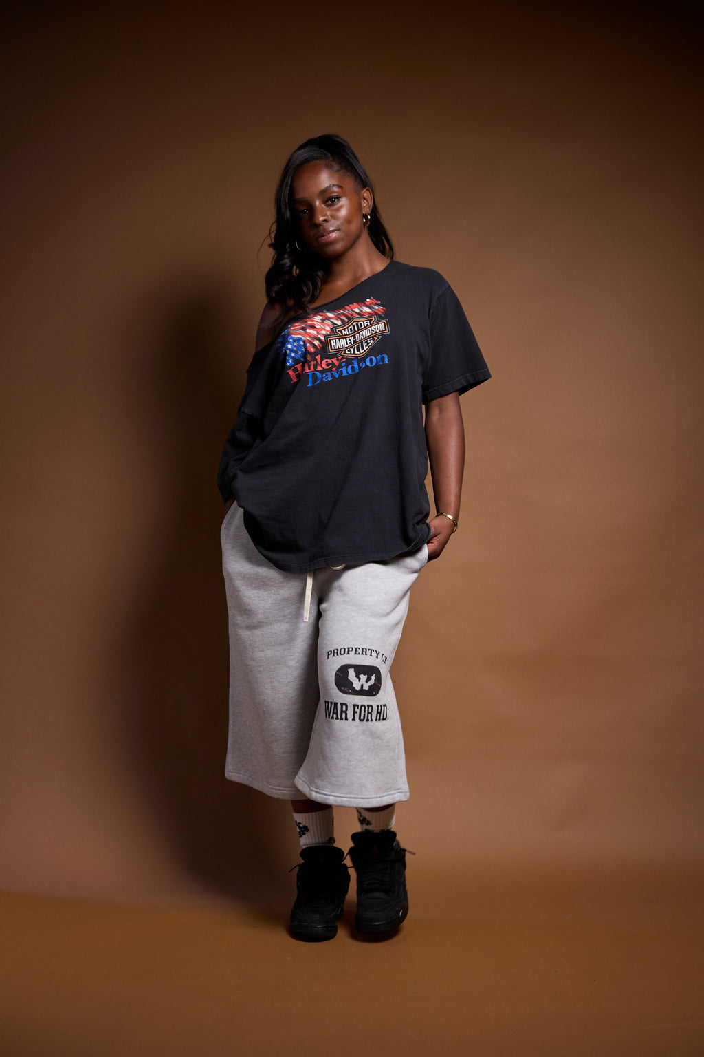 War For HD Eclipse Black 3/4 Shorts