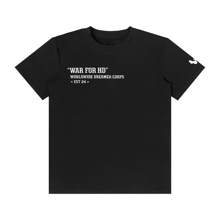 War For HD/WWDC Classic Crew Neck Cotton T-Shirt